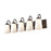 Millennium Lighting Ivey Lake 5 Light Vanity Light, Bronze/Etched