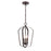 Millennium Lighting Ivey Lake 3 Light 11" Pendant, Bronze/Etched - 9823-RBZ