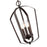 Millennium Lighting Ivey Lake 3 Light 11" Pendant, Bronze/Etched