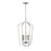 Millennium Lighting 5 Light Chandelier, Satin Nickel - 9825-SN