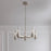 Millennium Lighting Caberton 5-Lt Chandelier, Nickel/Clear Beveled