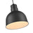 Millennium Lighting R Series 1 Light Deep Bowl Pendant, Black