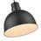 Millennium Lighting R Series 1 Light Deep Bowl Pendant, Black