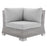 Modway Furniture Conway Patio Corner Chair, Light Gray - EEI-3970-LGR-GRY