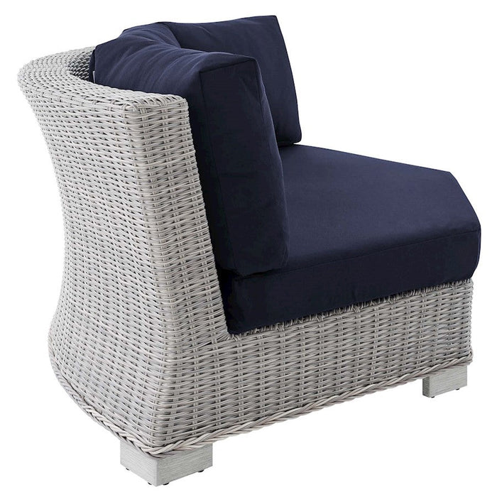 Modway Furniture Conway Patio Round Corner Chair