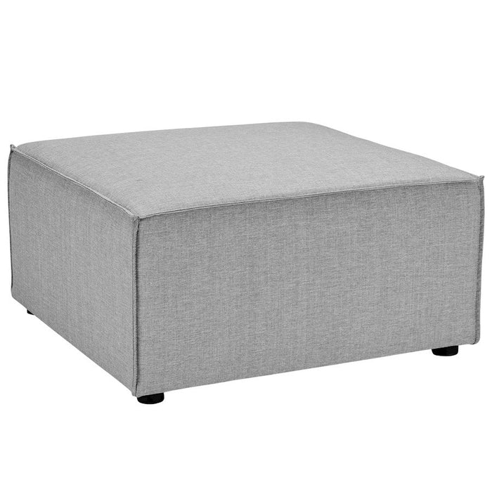 Modway Furniture Saybrook Patio Sofa Ottoman, Gray - EEI-4211-GRY