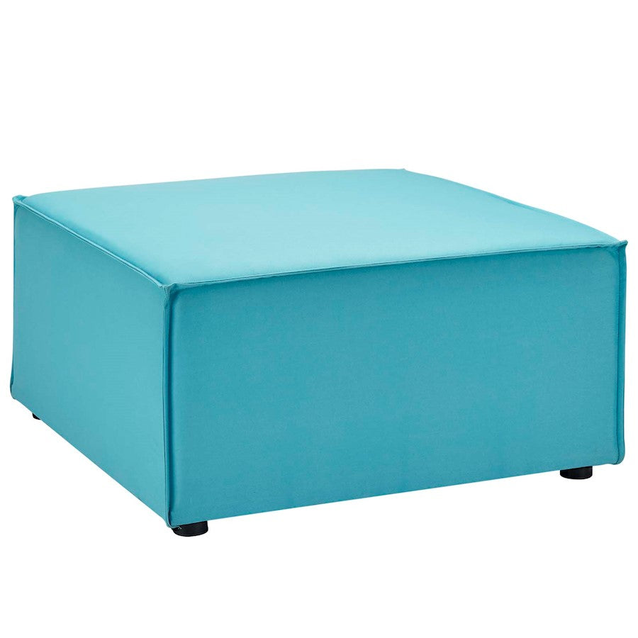 Modway Furniture Saybrook Patio Sofa Ottoman, Turquoise - EEI-4211-TUR