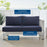 Modway Furniture Shore Patio Right-Arm Loveseat