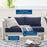 Modway Furniture Shore Patio Left-Arm Loveseat