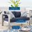 Modway Furniture Shore Patio Loveseat