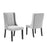 Modway Furniture Renew Velvet Dining Side Chairs, Set/2, Lt Gray - EEI-4244-LGR