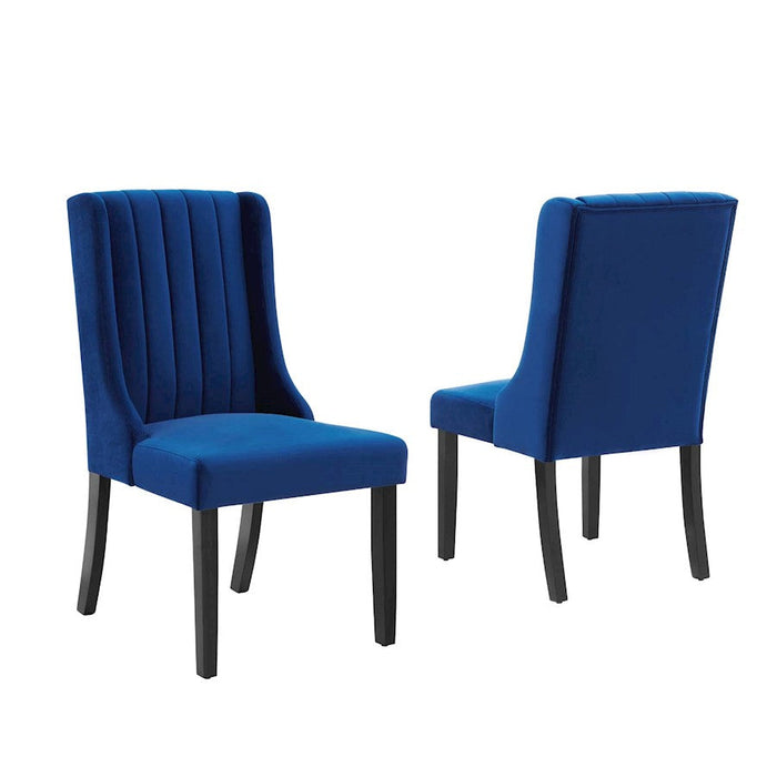 Modway Furniture Renew Dining Side Chairs/Set of 2, Navy - EEI-4244-NAV