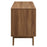 Modway Furniture Render 17" Display Stand, Walnut