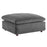 Modway Furniture Commix Ottoman, Gray - EEI-4365-GRY