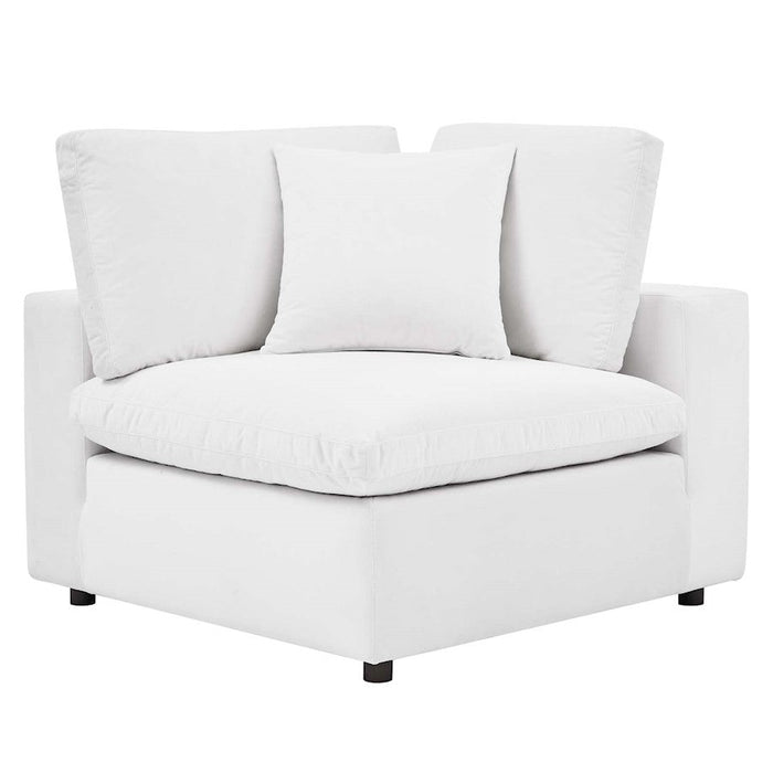 Modway Furniture Commix Corner Chair, White - EEI-4366-WHI