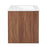 Modway Furniture Transmit 24" Bathroom Vanity, Walnut White