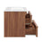 Modway Furniture Render 24" Bathroom Vanity, Walnut White