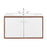 Modway Furniture Transmit 36" Bathroom Vanity, Walnut White