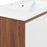 Modway Furniture Transmit 36" Bathroom Vanity, Walnut White