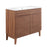 Modway Furniture Render 36" Bath Vanity, Walnut White - EEI-4437-WAL-WHI