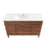 Modway Furniture Render 48" Single Sink Vanity, Walnut White