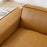 Modway Furniture Restore Vegan Leather Sofa Chair, Tan