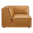 Modway Furniture Restore Vegan Leather Sofa Corner Chair, Tan