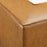 Modway Furniture Restore Vegan Leather Sofa Corner Chair, Tan