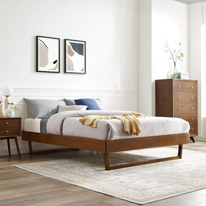 Modway Furniture Billie Full Wood Platform Bed Frame