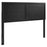 Modway Furniture Archie Full Wood Headboard, Black - MOD-6221-BLK