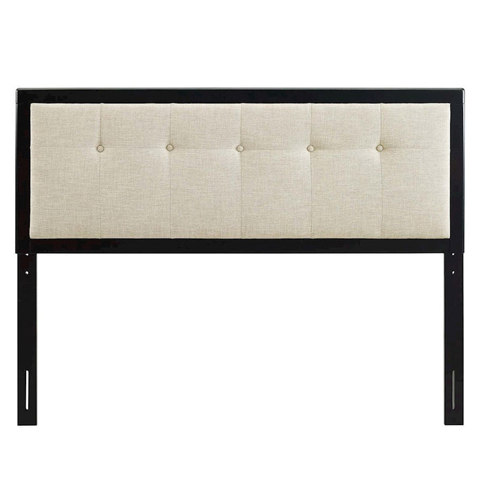 Modway Furniture Draper Queen Fabric/Wood Headboard