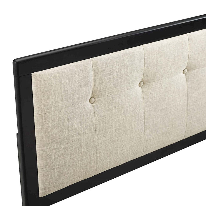 Modway Furniture Draper Queen Fabric/Wood Headboard