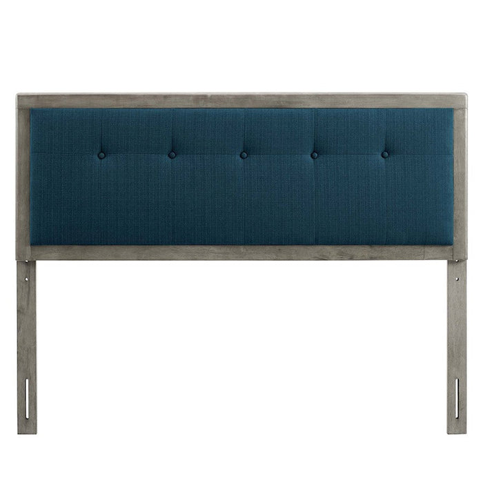 Modway Furniture Draper Queen Fabric/Wood Headboard