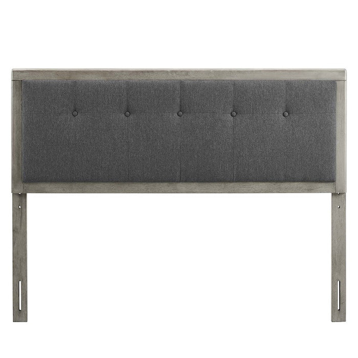 Modway Furniture Draper Queen Fabric/Wood Headboard