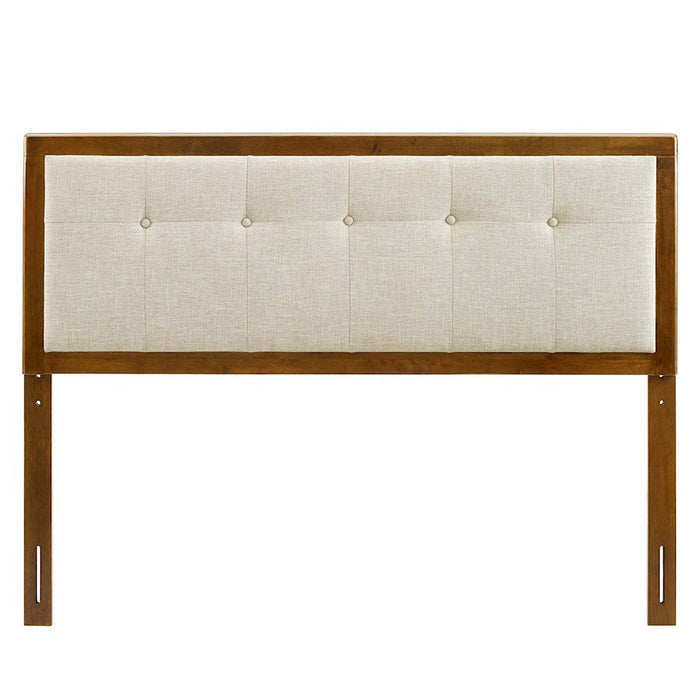 Modway Furniture Draper Queen Fabric/Wood Headboard