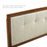 Modway Furniture Draper Queen Fabric/Wood Headboard