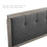 Modway Furniture Draper King Fabric/Wood Headboard