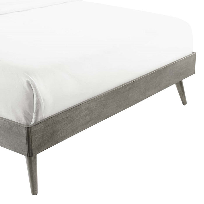 Modway Furniture Margo King Wood Platform Bed Frame