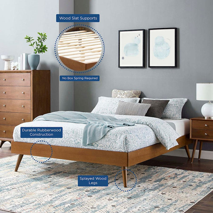 Modway Furniture Margo King Wood Platform Bed Frame