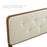 Modway Furniture Collins 79" Tufted Headboard