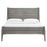 Modway Furniture Georgia King Wood Platform Bed, Gray