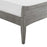 Modway Furniture Georgia King Wood Platform Bed, Gray