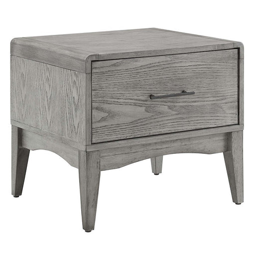 Modway Furniture Georgia Wood Nightstand, Gray - MOD-6241-GRY