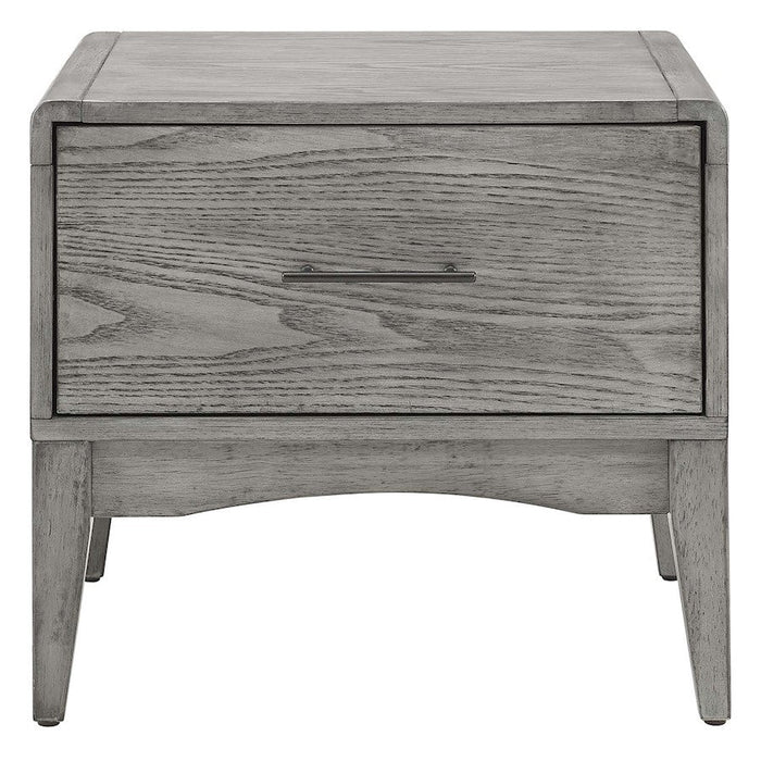 Modway Furniture Georgia Wood Nightstand, Gray