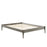 Modway Furniture June Twin Wood Platform Bed Frame