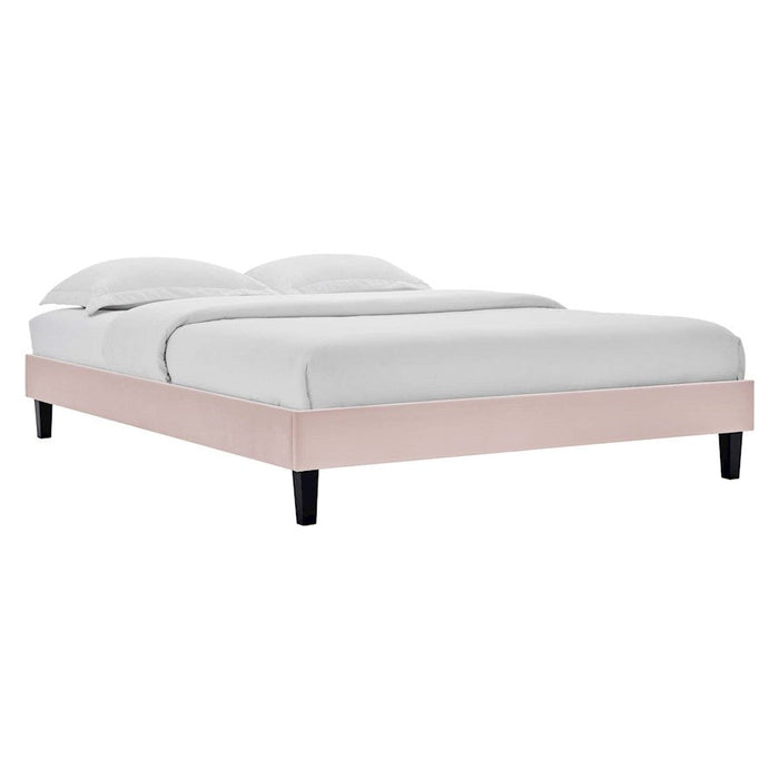 Modway Furniture Reign 41" Platform Bed Frame, Pink - MOD-6264-PNK