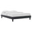 Modway Furniture Reign 57" Platform Bed Frame, Charcoal - MOD-6265-CHA