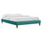 Modway Furniture Harlow 41" Platform Bed Frame, Teal - MOD-6268-TEA