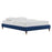 Modway Furniture Harlow Queen Platform Bed Frame, Navy - MOD-6270-NAV