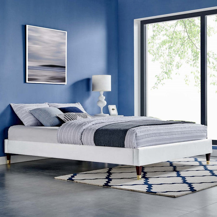 Modway Furniture Harlow Queen Platform Bed Frame